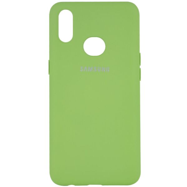 

Противоударный Защитный Силиконовый Чехол - Накладка Epik Soft-touch logo series для Samsung Galaxy A10s Матовый / Ультратонкий / Зеленый / Green