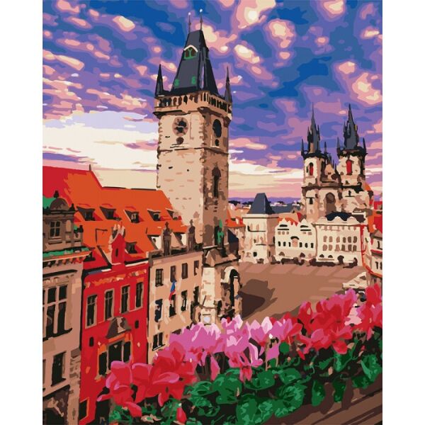 

Картина по номерам Невероятная Прага 40*50 см KHO3574