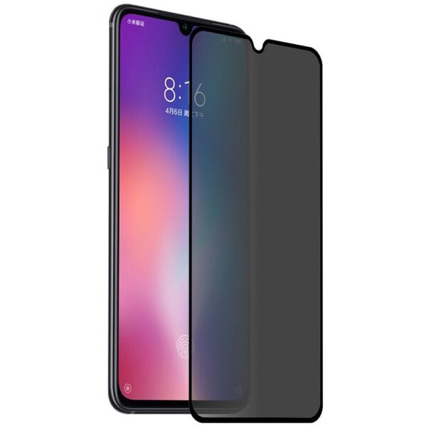 

Противоударное Защитное Конфиденциальное Закаленное Стекло Epik Privacy 5D (full glue) для Xiaomi Redmi 9A/9C с Затемнением по Бокам