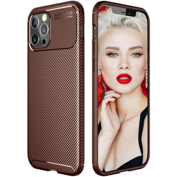 

Чехол Carbon Case для Apple iPhone 12 Pro Max Brown