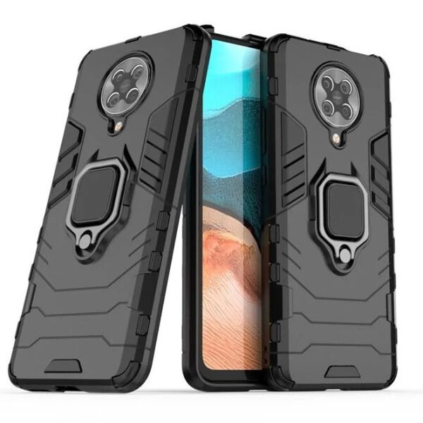 

Чехол Ring Armor для Pocophone F2 Pro / Redmi K30 Pro Black