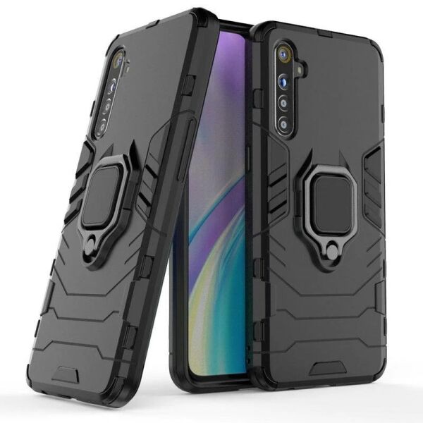 

Чехол Ring Armor для Realme XT / Realme X2 / Oppo K5 Black