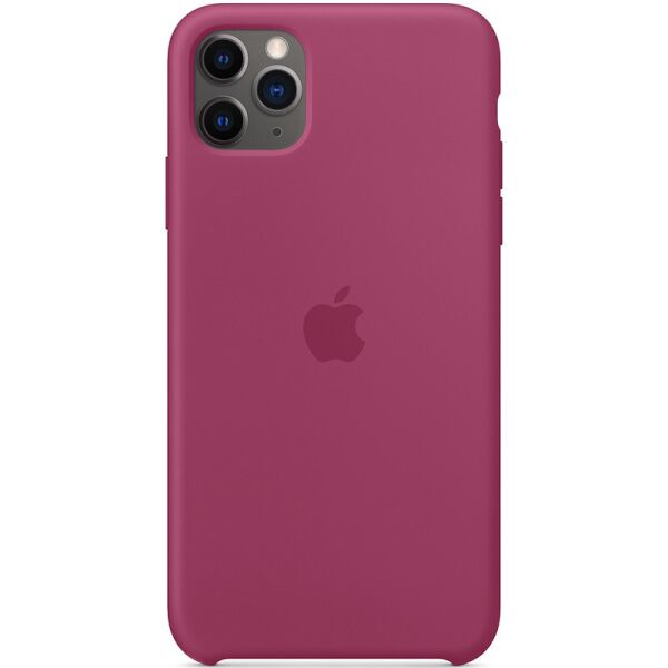 

Противоударный Защитный Силиконовый Чехол - Накладка Epik Silicone Case (AA) для Apple iPhone 11 Pro (5.8'') с Микрофиброй / Термополиуретановый / + Высокие Бортики / Матовый / Малиновый / Pomegranate