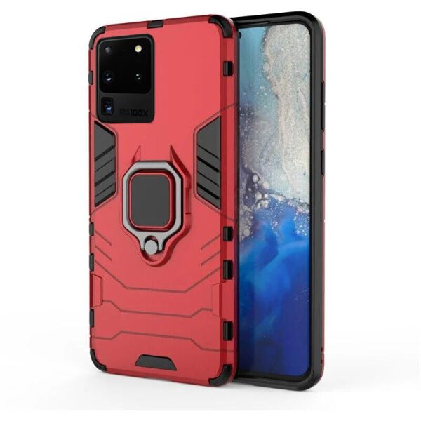 

Чехол Ring Armor для Samsung G988 Galaxy S20 Ultra Red
