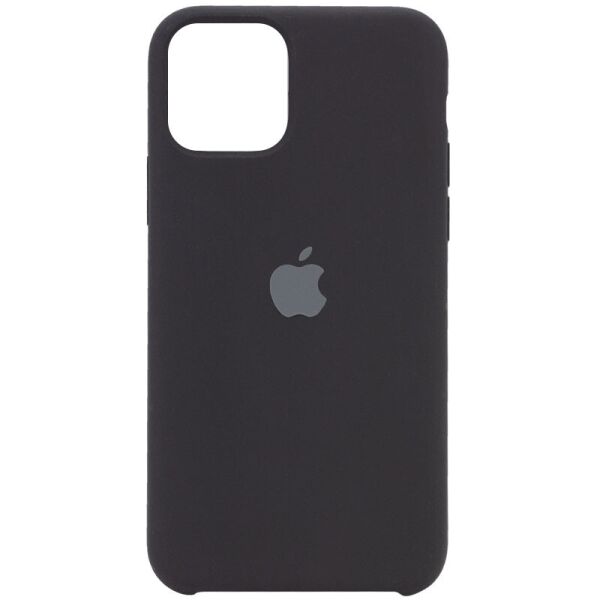 

Противоударный Защитный Силиконовый Чехол - Накладка Epik Silicone Case (AA) для Apple iPhone 12 mini (5.4'') с Микрофиброй / Термополиуретановый / + Высокие Бортики / Матовый / Черный / Black