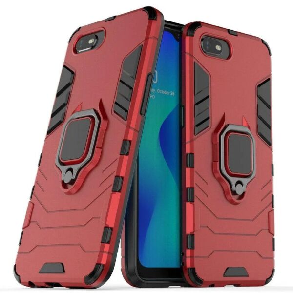 

Чехол Ring Armor для Realme C2 / Oppo A1K Red