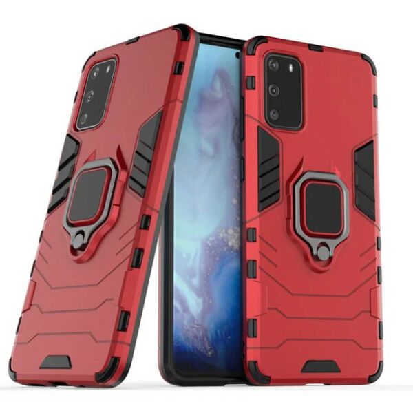 

Чехол Ring Armor для Samsung G980 Galaxy S20 Red