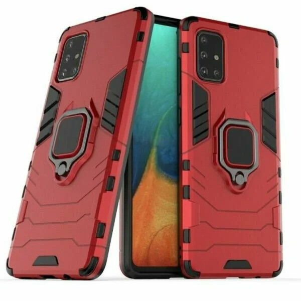 

Чехол Ring Armor для Samsung A715 Galaxy A71 Red
