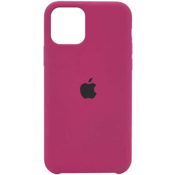 

Противоударный Защитный Силиконовый Чехол - Накладка Epik Silicone Case (AA) для Apple iPhone 12 Pro / 12 (6.1'') с Микрофиброй / Термополиуретановый / + Высокие Бортики / Матовый / Бордовый / Maroon