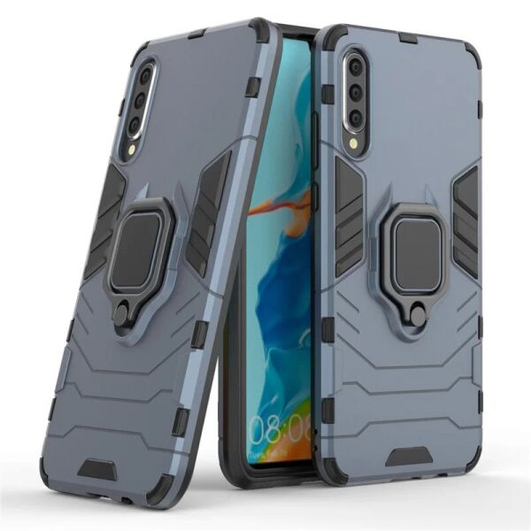 

Чехол Ring Armor для Vivo V17 Neo Blue