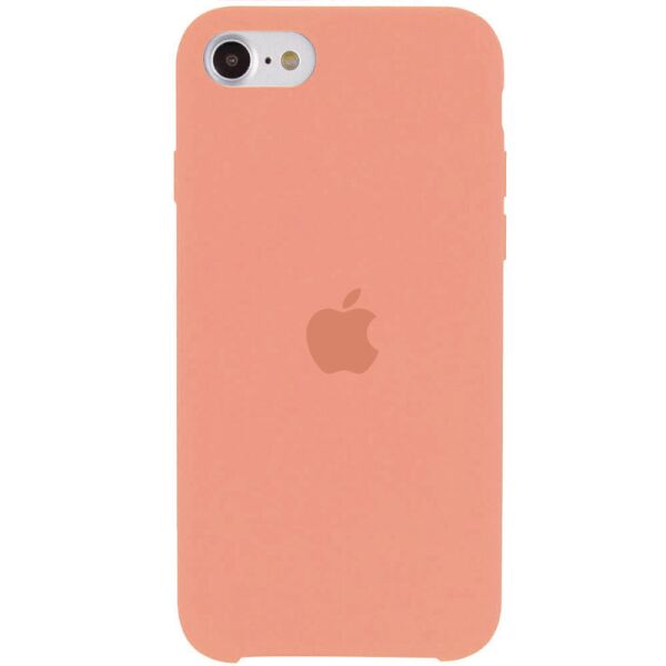 

Противоударный Защитный Силиконовый Чехол - Накладка Epik Silicone Case (AA) для Apple iPhone SE (2020) с Микрофиброй / Термополиуретановый / + Высокие Бортики / Матовый / Розовый / Peach
