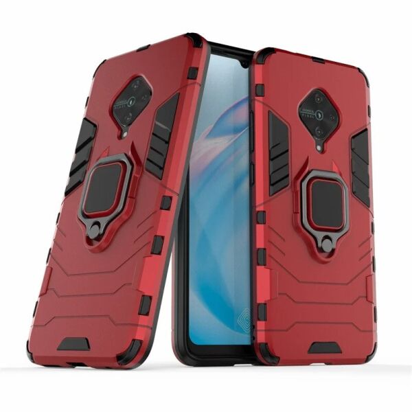 

Чехол Ring Armor для Vivo V17 Red