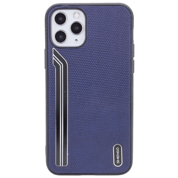 

Противоударный Защитный Силиконовый Чехол - Накладка Epik SHENGO Textile series для Apple iPhone 11 Pro (5.8'') Тканевый / Термополиуретановый / Синий