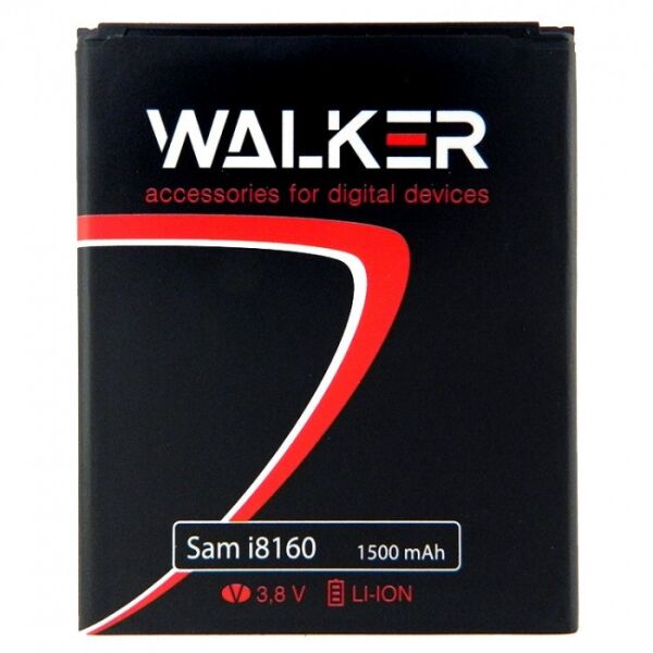 

Аккумулятор батарея Walker Samsung S7562 / i8160 / i8190 / S7390 (1500 mAh)