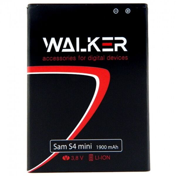 

Аккумулятор батарея Walker Samsung i9190 / i9192 Galaxy S4 Mini (1900 mAh)