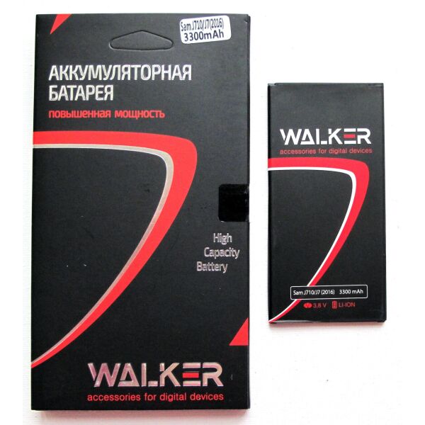 

Аккумулятор батарея Walker Samsung J710H Galaxy J7 2016 (3300 mAh)