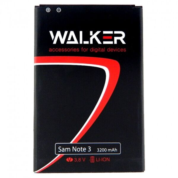 

Аккумулятор батарея Walker Samsung N9000 Galaxy Note 3 (3200 mAh)