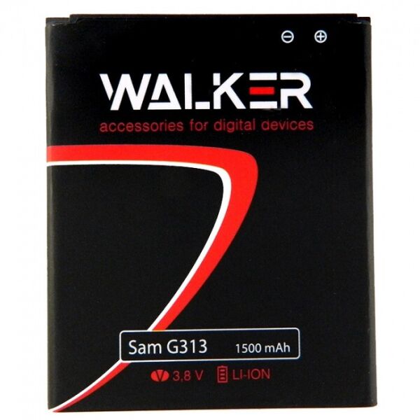 

Аккумулятор батарея Walker Samsung G313H Galaxy Ace 4 Lite (1500 mAh)