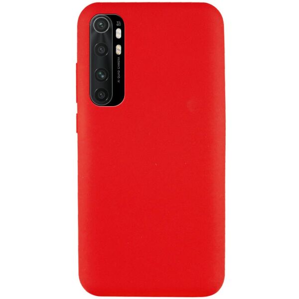 

Противоударный Защитный Силиконовый Чехол - Накладка Epik Silicone Cover Full without Logo (A) для Xiaomi Mi Note 10 Lite / Mi Note 10 / Note 10 Pro Термополиуретановый / + Высокие Бортики / Матовый / с Микрофиброй / Красный / Red