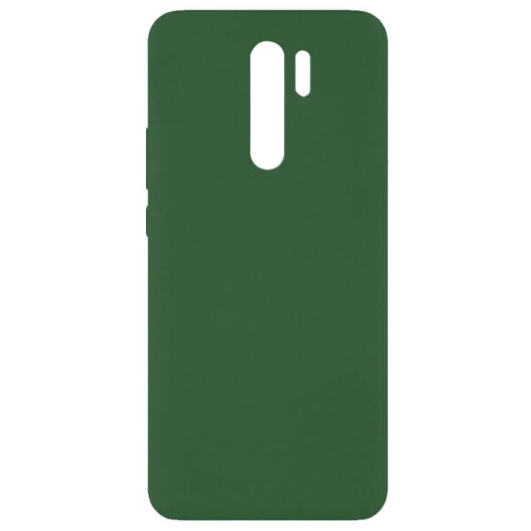 

Противоударный Защитный Силиконовый Чехол - Накладка Epik Silicone Cover Full without Logo (A) для Xiaomi Redmi 9 Термополиуретановый / + Высокие Бортики / Матовый / с Микрофиброй / Зеленый / Dark green