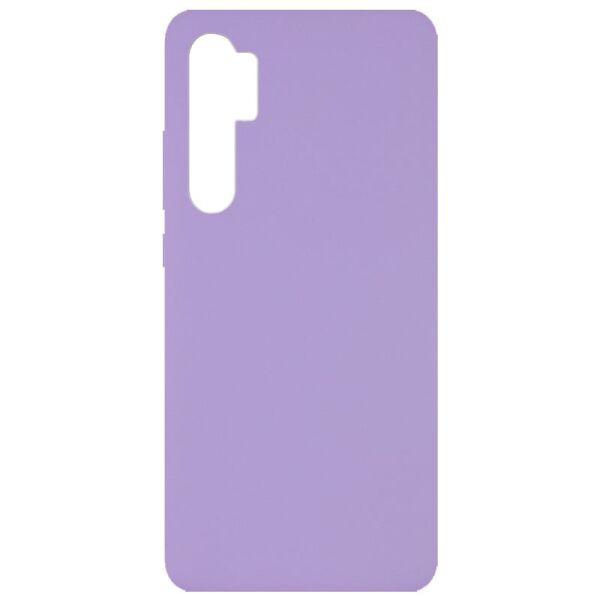 

Противоударный Защитный Силиконовый Чехол - Накладка Epik Silicone Cover Full without Logo (A) для Xiaomi Mi Note 10 Lite / Mi Note 10 / Note 10 Pro Термополиуретановый / + Высокие Бортики / Матовый / с Микрофиброй / Сиреневый / Dasheen