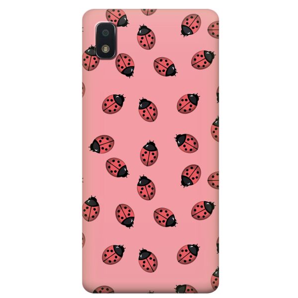 

Силиконовый чехол iSwag для ZTE Balde L210 с рисунком - Божьи коровки (KS7958)