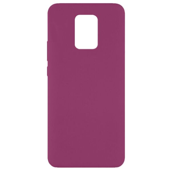 

Противоударный Защитный Силиконовый Чехол - Накладка Epik Silicone Cover Full without Logo (A) для Xiaomi Redmi Note 9s / Note 9 Pro / Note 9 Pro Max Термополиуретановый / + Высокие Бортики / Матовый / с Микрофиброй / Бордовый / Marsala