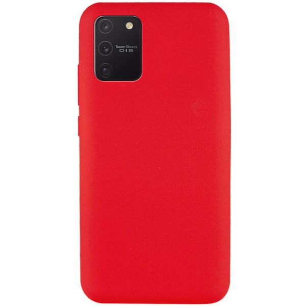 

Противоударный Защитный Силиконовый Чехол - Накладка Epik Silicone Cover Full without Logo (A) для Samsung Galaxy S10 Lite Термополиуретановый / + Высокие Бортики / Матовый / с Микрофиброй / Красный / Red