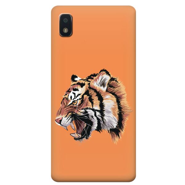 

Силиконовый чехол iSwag для ZTE Balde L210 с рисунком - Тигр (KS7988)