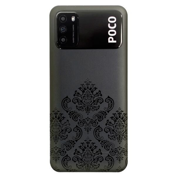 

Прозрачный силиконовый чехол iSwag для Xiaomi Poco M3 с рисунком - Мандала (KS8176)