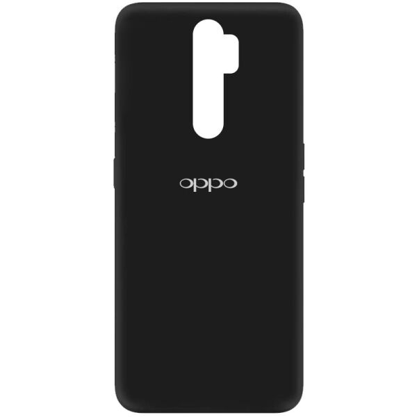 

Противоударный Защитный Силиконовый Чехол - Накладка Epik Silicone Cover My Color Full Protective (A) для Oppo A5 (2020) / Oppo A9 (2020) Термополиуретановый / с Микрофиброй / Матовый / Черный / Black