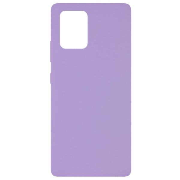 

Противоударный Защитный Силиконовый Чехол - Накладка Epik Silicone Cover Full without Logo (A) для Samsung Galaxy S10 Lite Термополиуретановый / + Высокие Бортики / Матовый / с Микрофиброй / Сиреневый / Dasheen