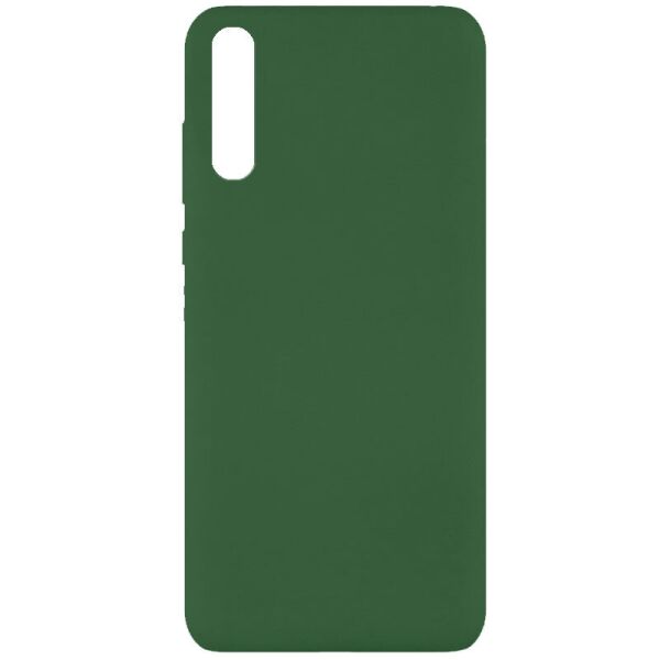 

Противоударный Защитный Силиконовый Чехол - Накладка Epik Silicone Cover Full without Logo (A) для Huawei Y8p (2020) / P Smart S Термополиуретановый / + Высокие Бортики / Матовый / с Микрофиброй / Зеленый / Dark green