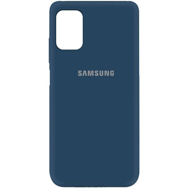 

Противоударный Защитный Силиконовый Чехол - Накладка Epik Silicone Cover My Color Full Protective (A) для Samsung Galaxy M51 Термополиуретановый / с Микрофиброй / Матовый / Синий / Navy blue