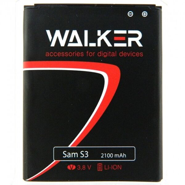 

Аккумулятор батарея Walker Samsung i9300 Galaxy S III (2100 mAh)