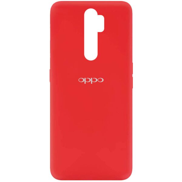 

Противоударный Защитный Силиконовый Чехол - Накладка Epik Silicone Cover My Color Full Protective (A) для Oppo A5 (2020) / Oppo A9 (2020) Термополиуретановый / с Микрофиброй / Матовый / Красный / Red
