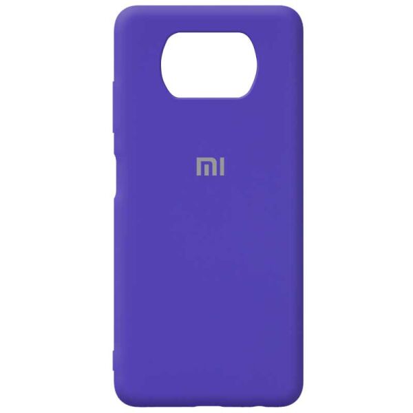

Противоударный Защитный Силиконовый Чехол - Накладка Epik Silicone Cover Full Protective (AA) для Xiaomi Poco X3 NFC Термополиуретановый / с Микрофиброй / Матовый / Фиолетовый / Purple