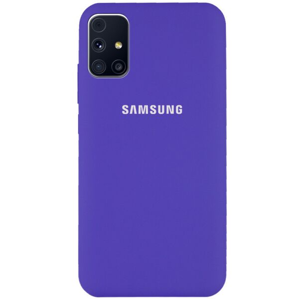 

Противоударный Защитный Силиконовый Чехол - Накладка Epik Silicone Cover Full Protective (AA) для Samsung Galaxy M31s Термополиуретановый / с Микрофиброй / Фиолетовый / Purple