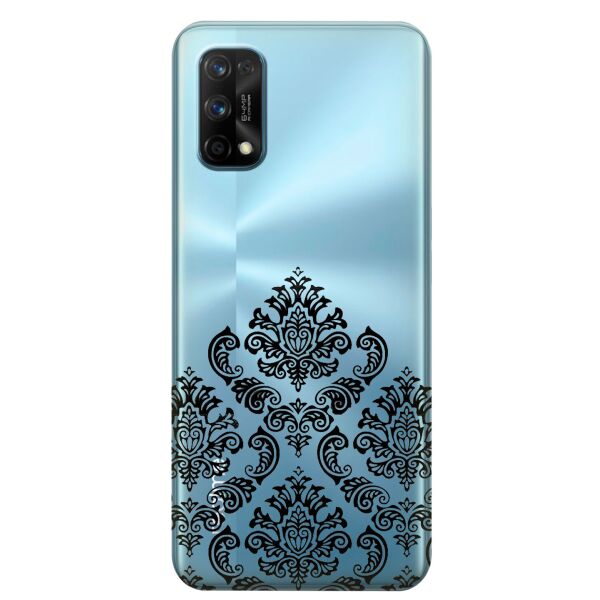 

Прозрачный силиконовый чехол iSwag для Realme 7 Pro с рисунком - Мандала (KS8101)