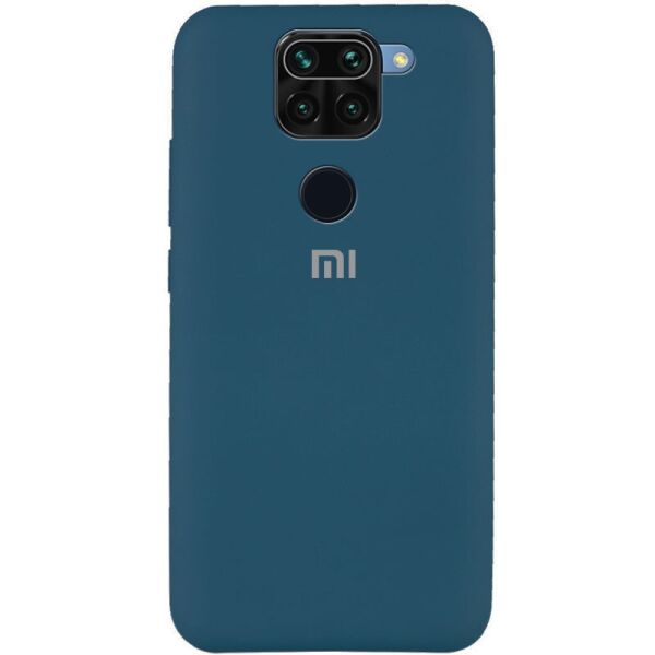 

Противоударный Защитный Силиконовый Чехол - Накладка Epik Silicone Cover Full Protective (AA) для Xiaomi Redmi Note 9 / Redmi 10X Термополиуретановый / с Микрофиброй / Синий / Cosmos Blue