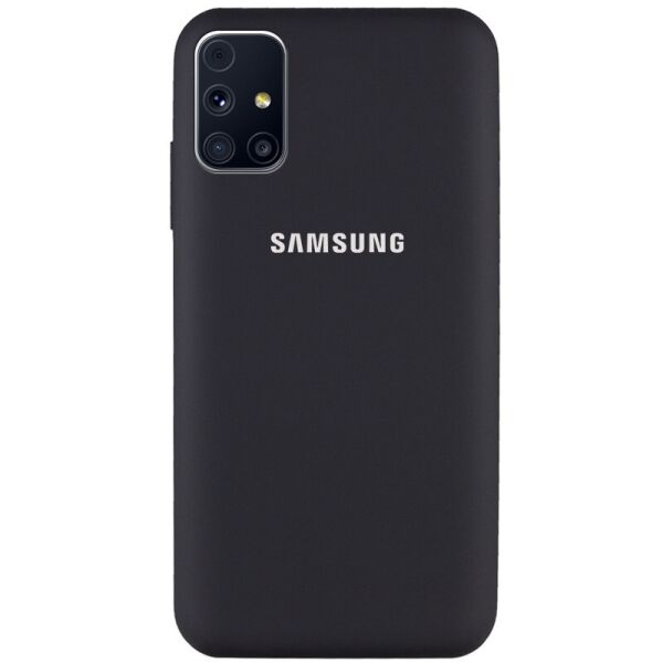 

Противоударный Защитный Силиконовый Чехол - Накладка Epik Silicone Cover Full Protective (AA) для Samsung Galaxy M31s Термополиуретановый / с Микрофиброй / Черный / Black