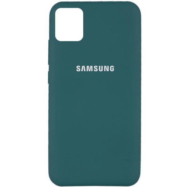 

Противоударный Защитный Силиконовый Чехол - Накладка Epik Silicone Cover Full Protective (AA) для Samsung Galaxy Note 10 Lite (A81) Термополиуретановый / с Микрофиброй / Матовый / Зеленый / Pine green