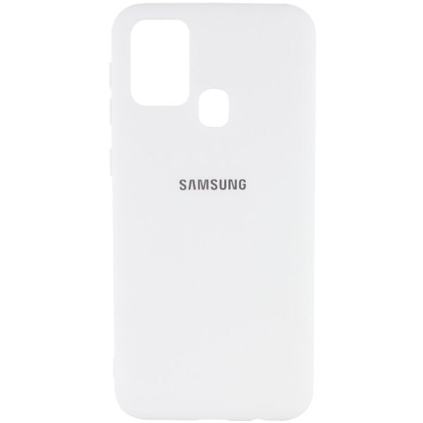

Противоударный Защитный Силиконовый Чехол - Накладка Epik Silicone Cover My Color Full Protective (A) для Samsung Galaxy M31 Термополиуретановый / с Микрофиброй / Белый / White