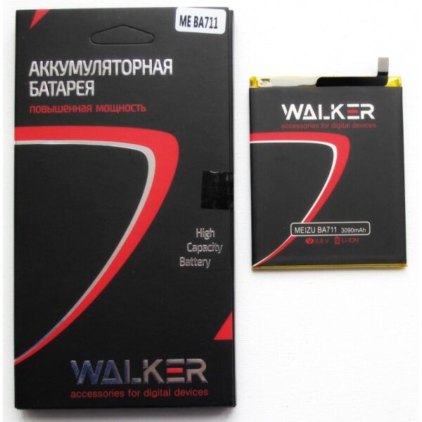 

Аккумулятор батарея Walker Meizu BA711 / M6 (3090 mAh)
