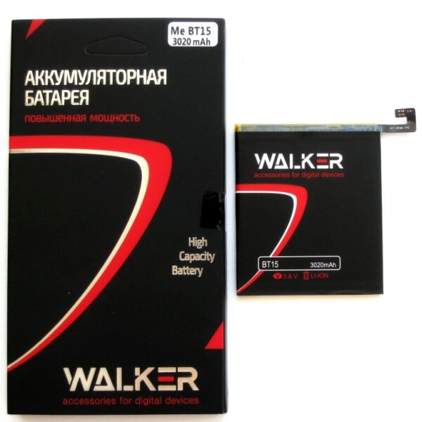 

Аккумулятор батарея Walker Meizu BT15 / M3s (3020 mAh)