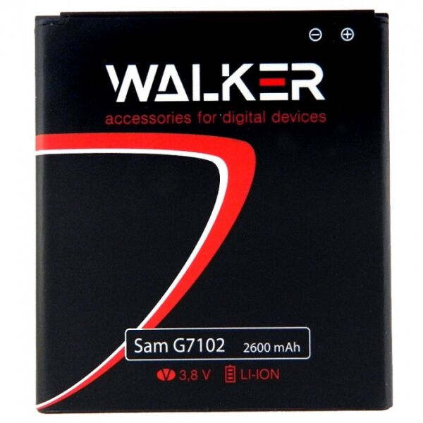 

Аккумулятор батарея Walker Samsung G7102 / G7106 (2600 mAh)