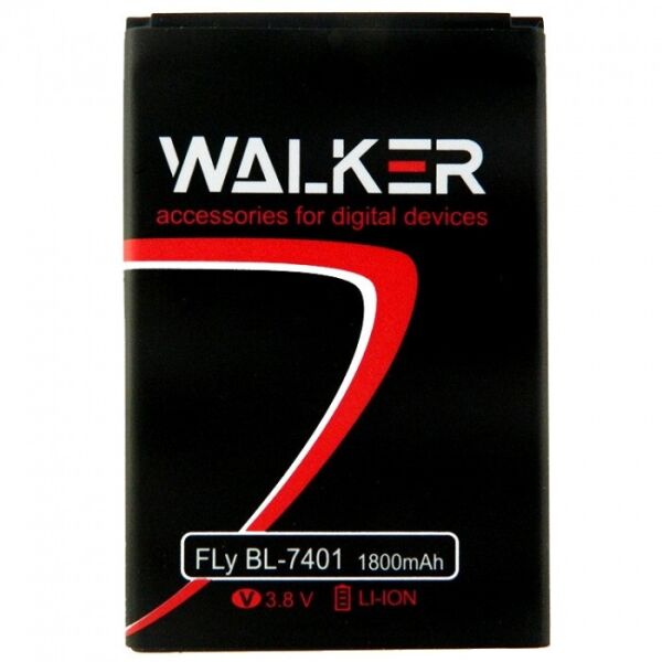 

Аккумулятор батарея Walker Fly iQ238 / BL-7401 (1800 mAh)