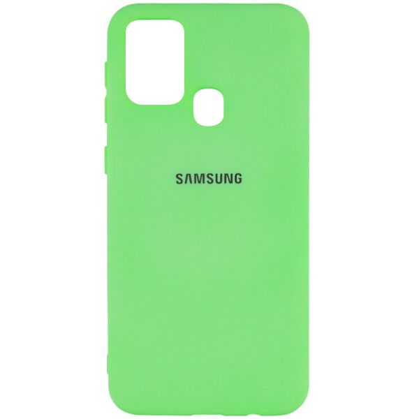 

Противоударный Защитный Силиконовый Чехол - Накладка Epik Silicone Cover My Color Full Protective (A) для Samsung Galaxy M31 Термополиуретановый / с Микрофиброй / Зеленый / Green