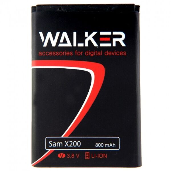 

Аккумулятор батарея Walker Samsung X200 (800 mAh)