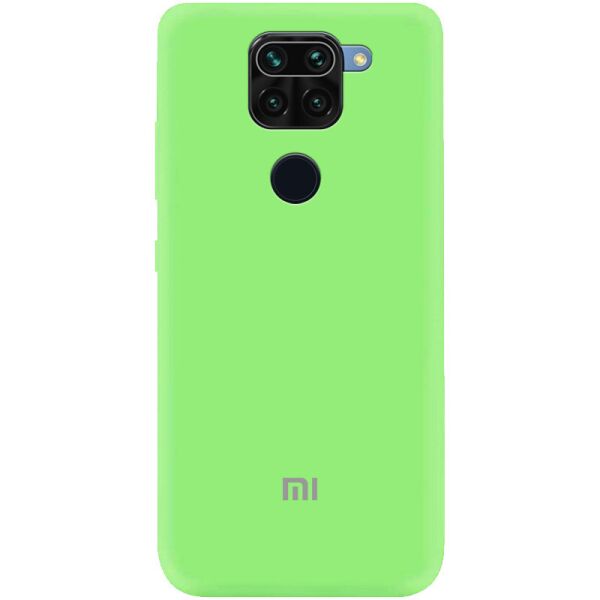 

Противоударный Защитный Силиконовый Чехол - Накладка Epik Silicone Cover My Color Full Protective (A) для Xiaomi Redmi Note 9 / Redmi 10X Термополиуретановый / с Микрофиброй / Зеленый / Green